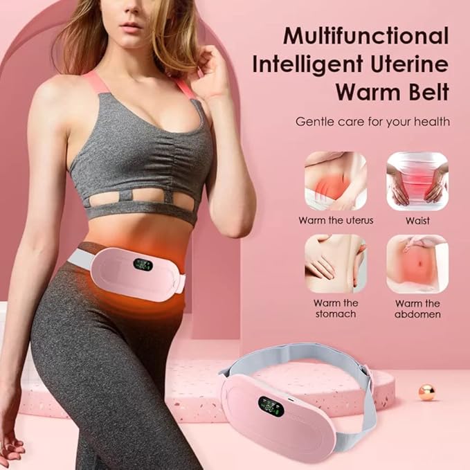 iByuIndia Period Heating Pad and Portable Cordless Heating Pad